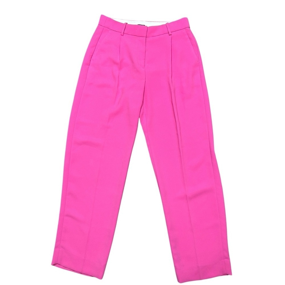 J. Crew essential city pant crepe size 6 azalea pink bn157 trousers career - Picture 2 of 9